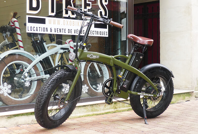 Fat bike baby gorille kaki