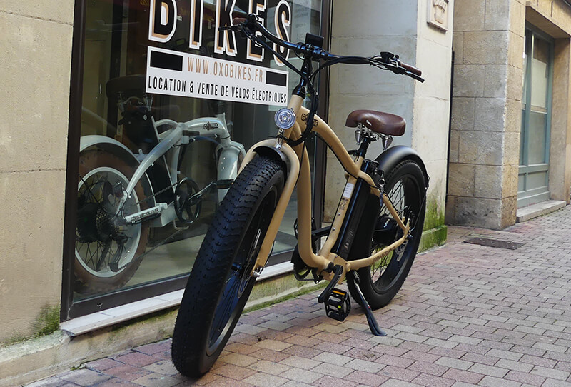 Fat bike gorille mâle beige