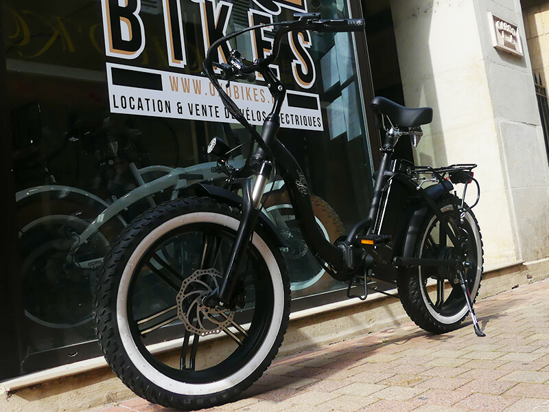Fat bike noir