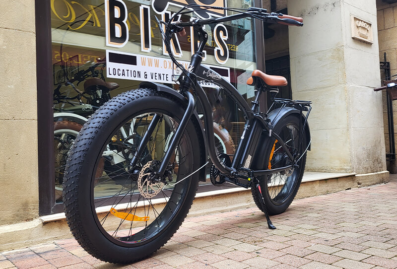 Fat Bike e-california noir