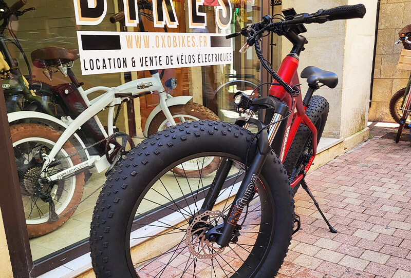 VTT électrique fat bike