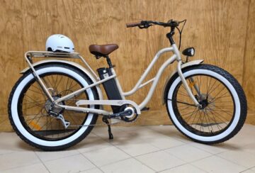 Fat Bike électrique beige